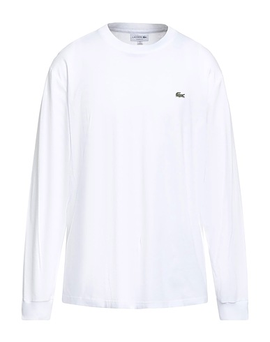 LACOSTE Basic T-Shirt White 100% Cotton