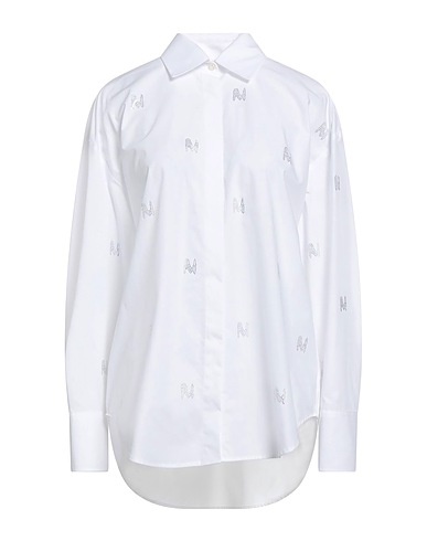 MSGM Shirts White 100% Cotton