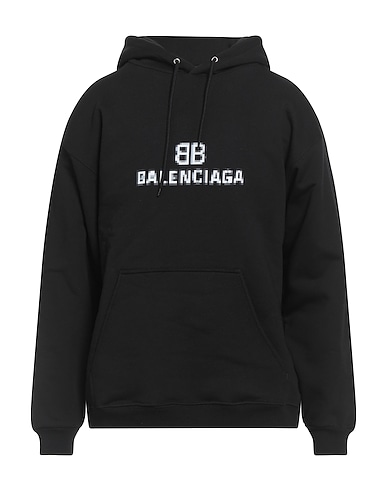 BALENCIAGA Hooded sweatshirt Black 100% Cotton