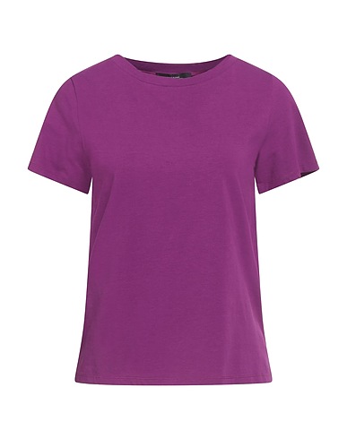WEEKEND MAX MARA Basic T-shirt Mauve 94% Cotton, 6% Elastane