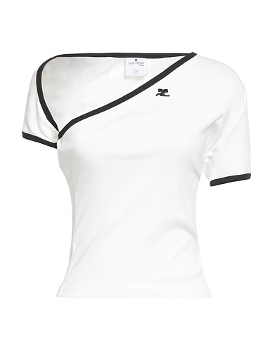 COURRÈGES T-shirt White 100% Cotton