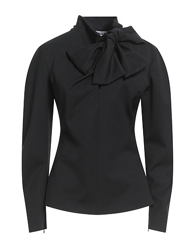 MSGM Top Black 53% Polyester, 43% Virgin Wool, 4% Elastane