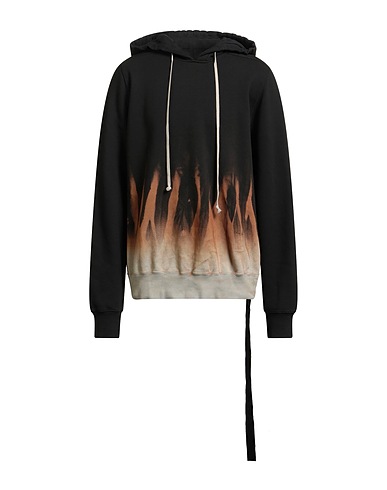 DRKSHDW by RICK OWENS Hooded sweatshirt Black 100% Cotton