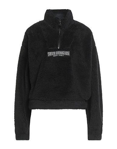 TRUE RELIGION Sweatshirt Black 100% Polyester