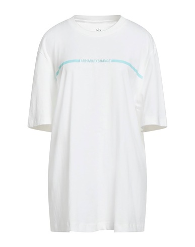 ARMANI EXCHANGE T-shirt Off white 100% Cotton