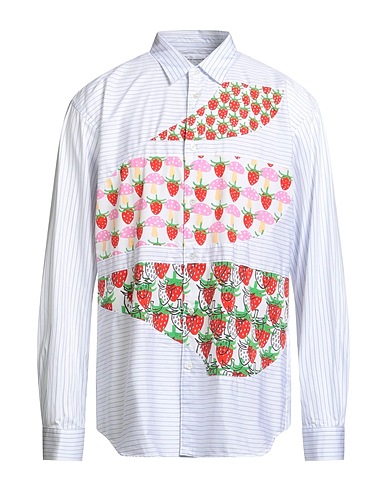 COMME des GARÇONS SHIRT Striped shirt Blue 100% Cotton