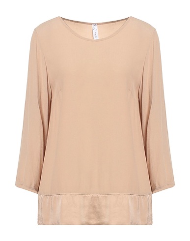 ZAHJR Top Beige 100% Viscose