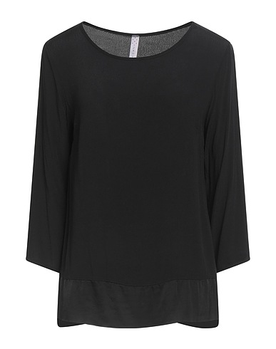 ZAHJR Top Nero 100% Viscosa