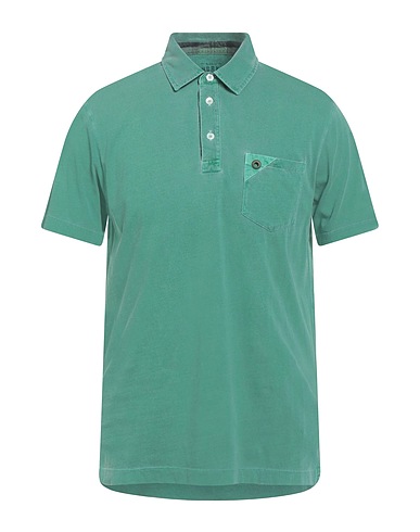 BARBOUR Polo shirt Green 100% Cotton