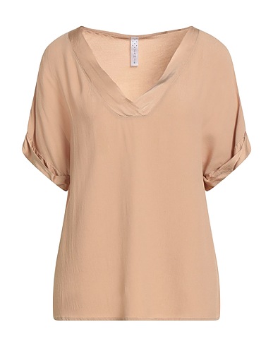 ZAHJR Top Beige 100% Viscose