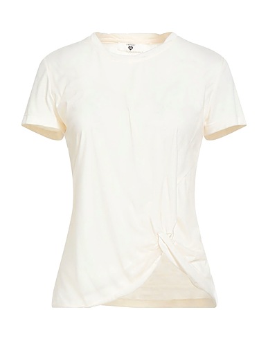 TWINSET T-shirt U&B Avorio 65% Poliestere, 35% Viscosa, Poliammide