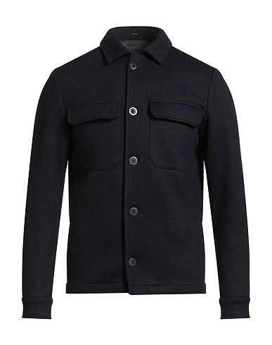 AT.P.CO Jacket STUDIO Navy blue 80% Polyester, 20% Acrylic