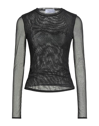 BLUMARINE Top Schwarz 82% Polyamid, 18% Elastan
