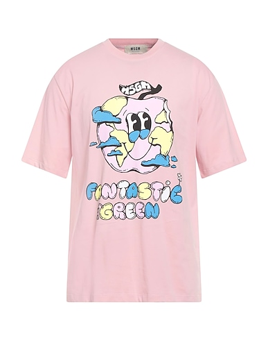 MSGM T-shirt FANTASTIC GREEN 100% Organic cotton