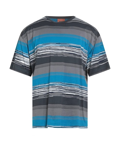 MISSONI T-shirt Azzurro 100% Cotone