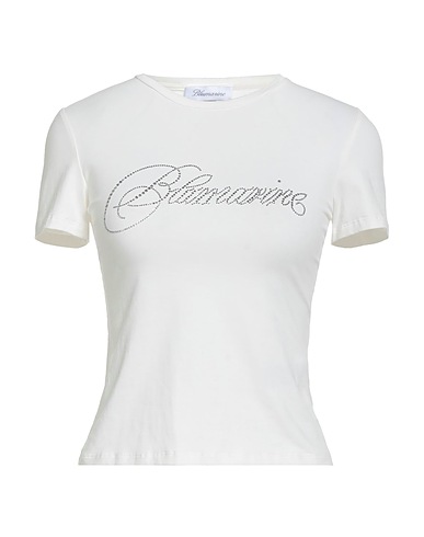 BLUMARINE T-shirt Ivory 95% Cotton, 5% Elastane
