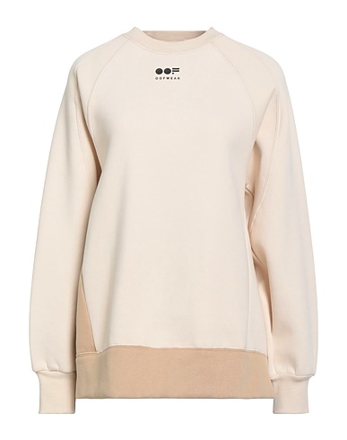 OOF WEAR Sweatshirt Beige 52% Cotton, 48% Polyester