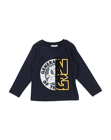 GAUDÌ T-shirt Navy blue 100% Cotton
