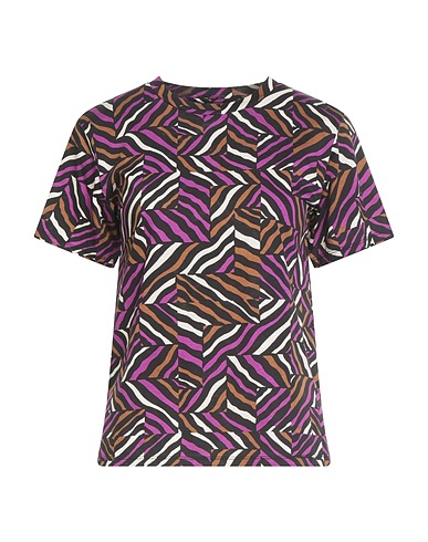 WEEKEND MAX MARA Camiseta Morado 100% Algodón