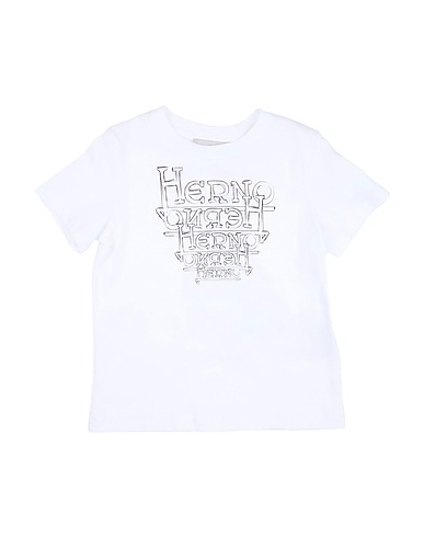 HERNO T-shirt Blanc 100% Coton