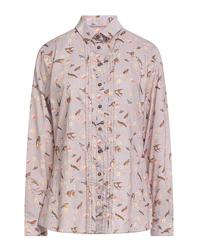 BARBOUR Patterned shirts & blouses Taupe 100% Cotton
