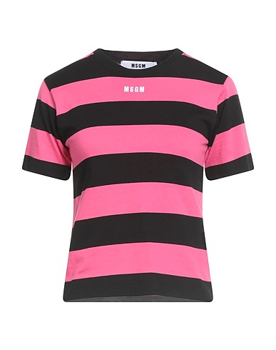 MSGM T-shirt Fuchsia 100% Cotton