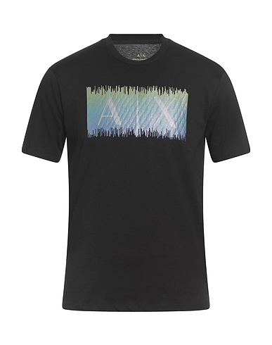ARMANI EXCHANGE T-shirt Black 100% Cotton
