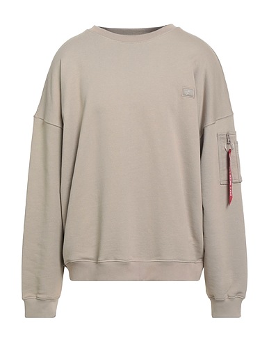 ALPHA INDUSTRIES Felpa Beige 70% Cotone, 30% Poliestere