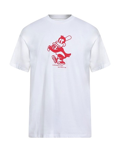 CARHARTT T-shirt White 100% Organic cotton