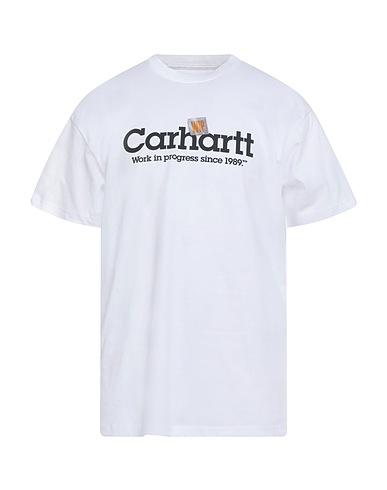 CARHARTT T-shirt White 100% Organic cotton