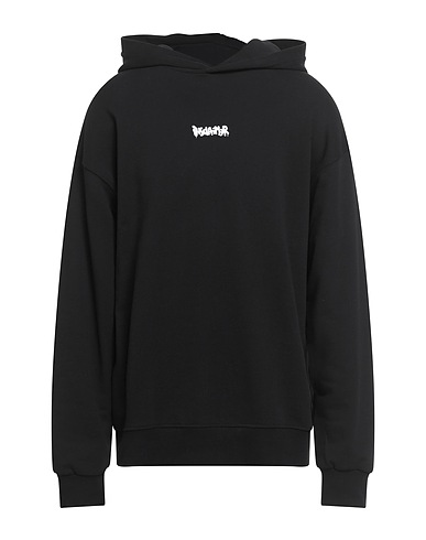 DISCLAIMER Hooded track jacket  Black 100% Cotton