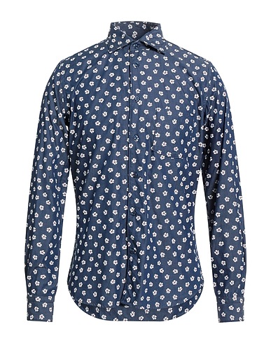 BORSA Denim shirt BLU 100% Cotton