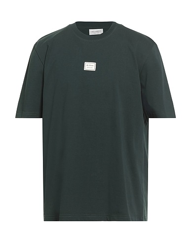 YES LONDON T-shirt Verde scuro 100% Cotone