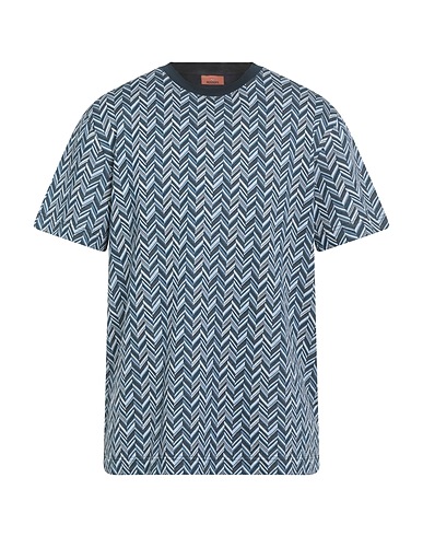 MISSONI Ｔシャツ ブルーグレー コットン 100%