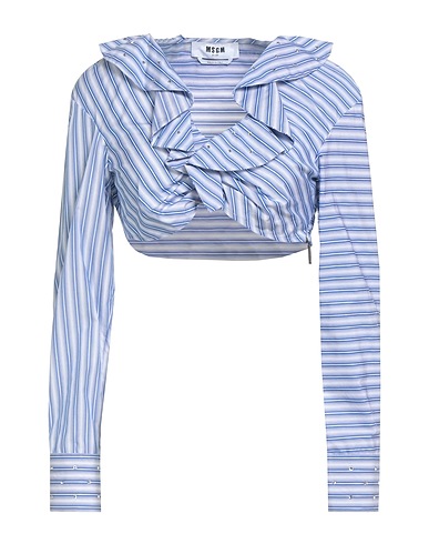 MSGM Top Blue 100% Cotton