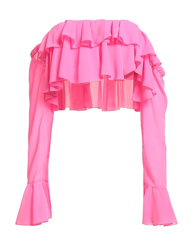 MSGM Off-the-shoulder top Pink 100% Polyester