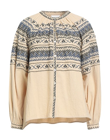 ANTIK BATIK Patterned shirts & blouses Beige 100% Cotton