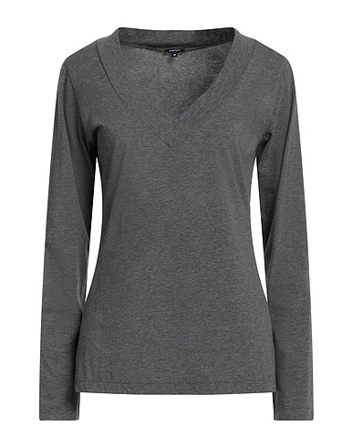 ASPESI Basic T-Shirt Grey 89% Cotton, 11% Elastane