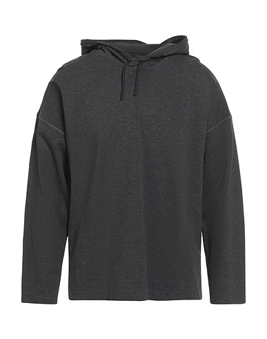 HEVÒ Hooded track jacket  Charcoal 65% Viscose, 30% Polyamide, 5% Elastane