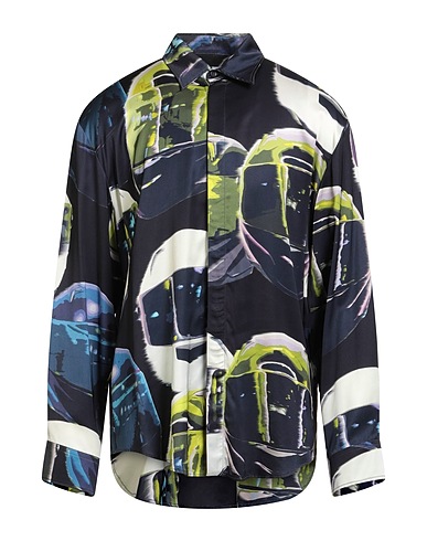 MSGM Patterned shirt 100% Viscose