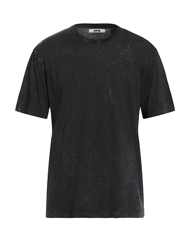 GRIFONI T-shirt Charcoal 100% Cotton