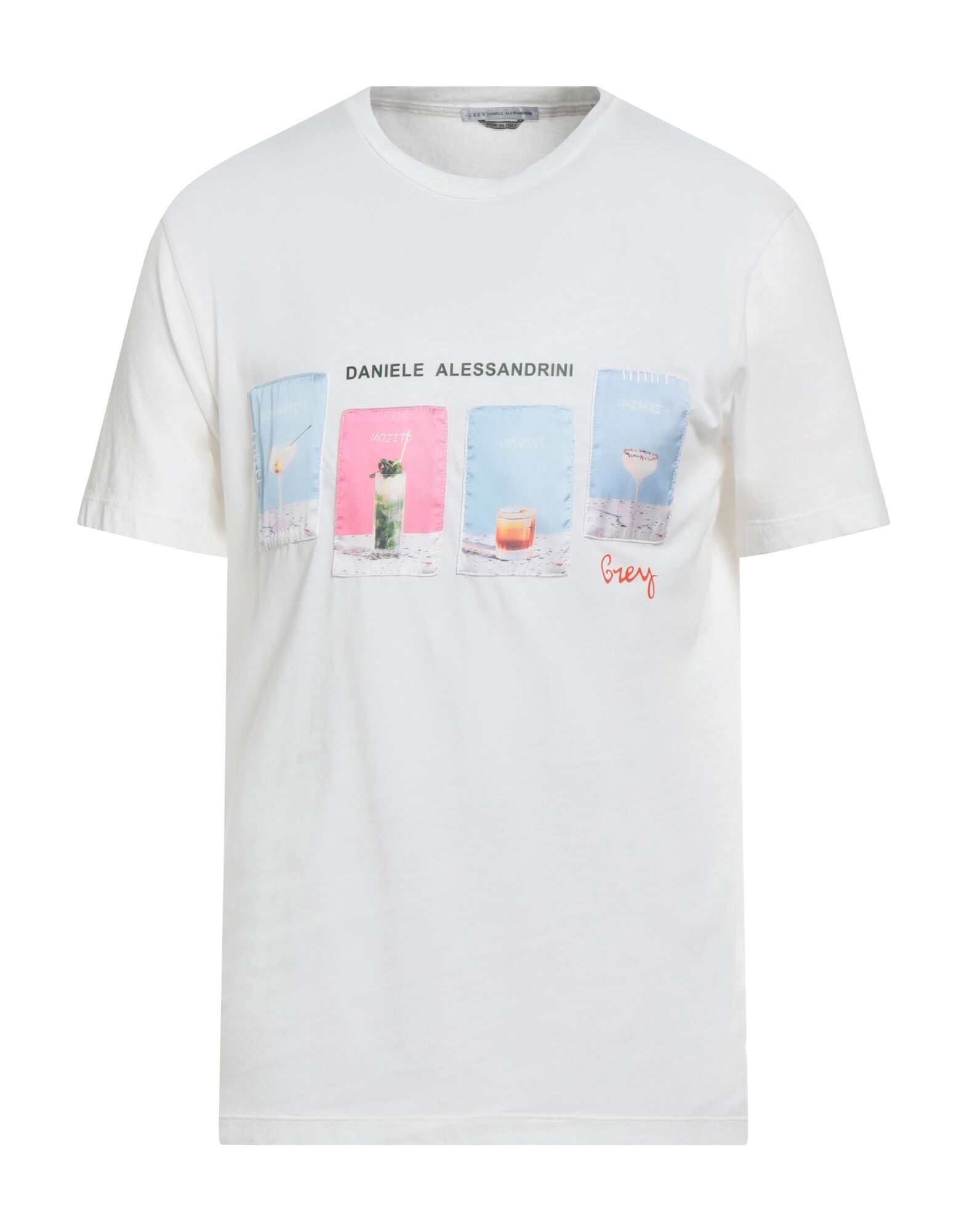 GREY DANIELE ALESSANDRINI - T-shirts