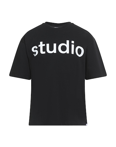 SEIDENSTICKER T-shirt STUDIO Black 100% Cotton