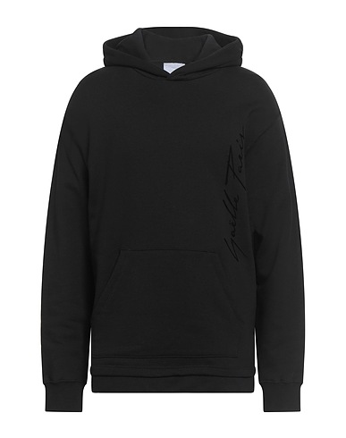 GAëLLE Paris Hooded track jacket  Black 100% Cotton