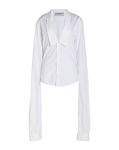 COPERNI Camicie e bluse tinta unita Bianco 100% Cotone