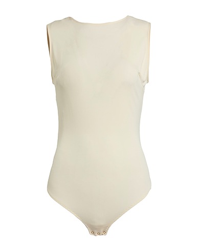 ELISABETTA FRANCHI TOPWEAR Ivory 95% Viscose, 5% Elastane