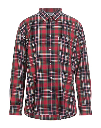 BARBOUR Checked shirt Red 100% Cotton