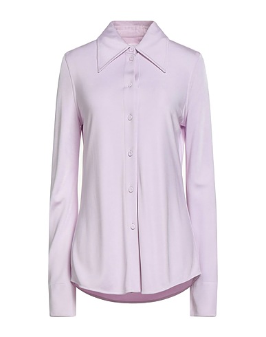 JIL SANDER Camicie e bluse tinta unita Lilla 100% Viscosa