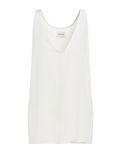 BLK DNM Silk top Ivory 100% Silk