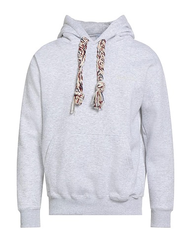 FAMILY FIRST  Milano Hooded track jacket  Light grey 75% Cotton, 25% Polyester